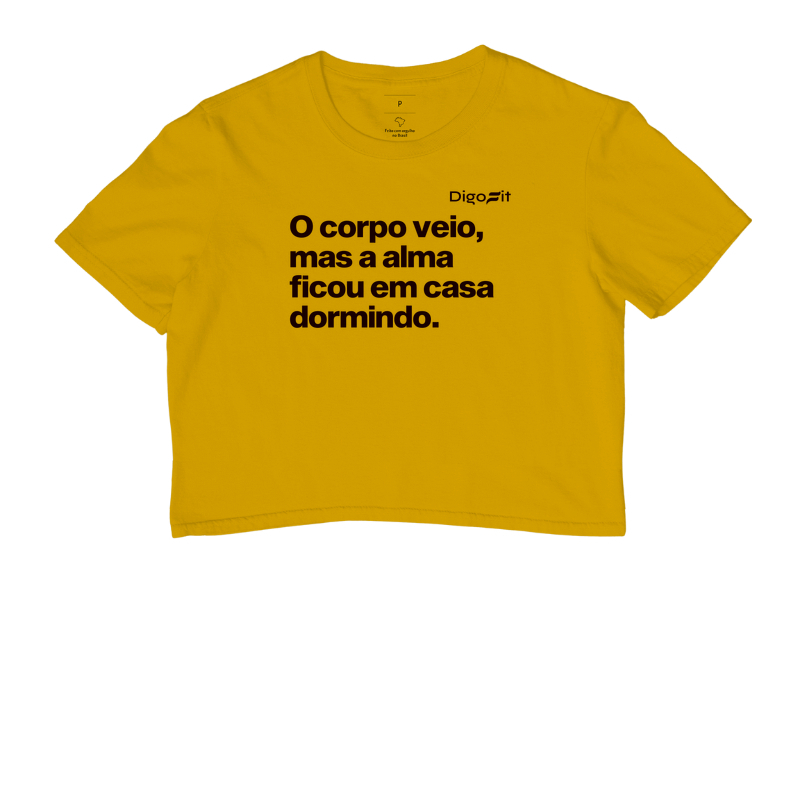 CROPPED ACADEMIA O CORPO VEIO MAS A ALMA FICOU EM CASA - Imagem 8