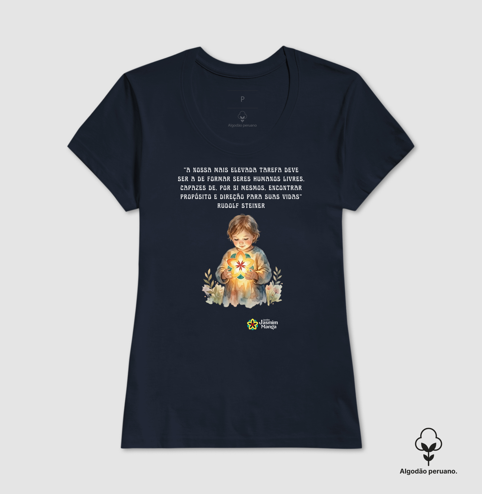 Camiseta Premium Jasmim Manga - Imagem 6
