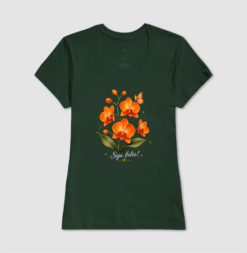 Camiseta Seja Feliz - Imagem 13