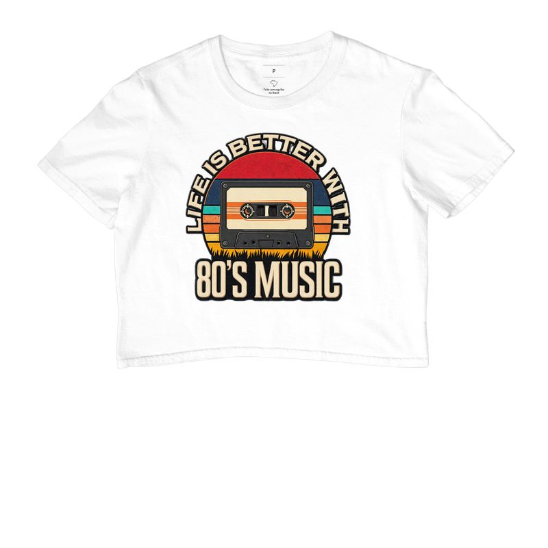 Camiseta Music 80 Retro - Imagem 3