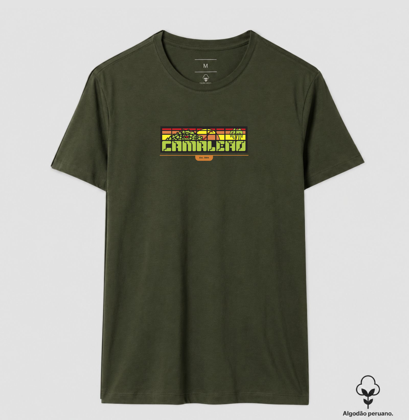 Camiseta Premium Masculina Camaleão - Marca 1984 - Imagem 4
