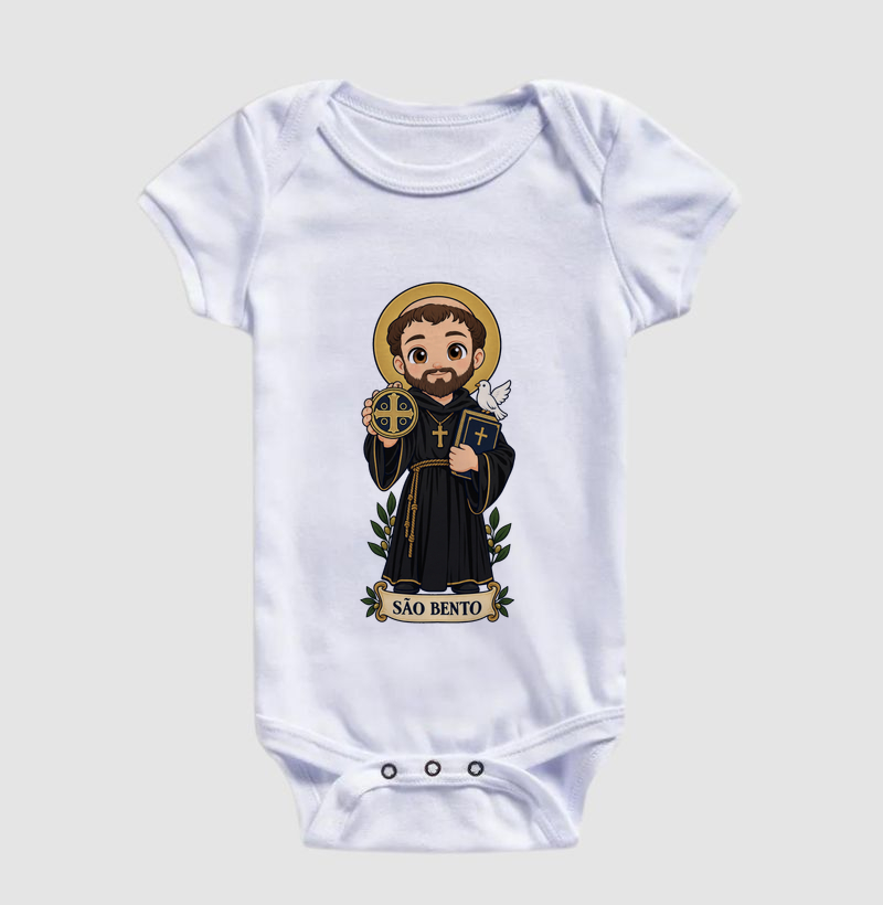São Bento estilo chibi - Imagem 3