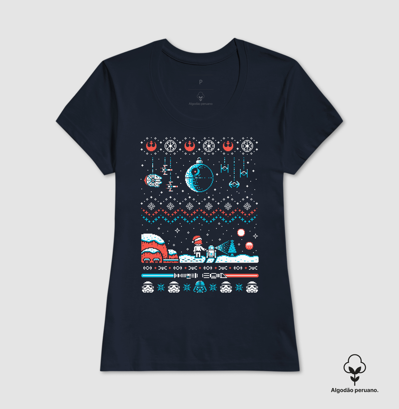 Natal Galáctico Pixel Art - Imagem 7