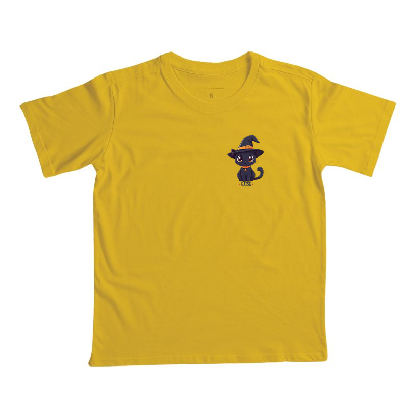 Infantil - Gatinha Chapéu Preto com Laranja - Imagem 6