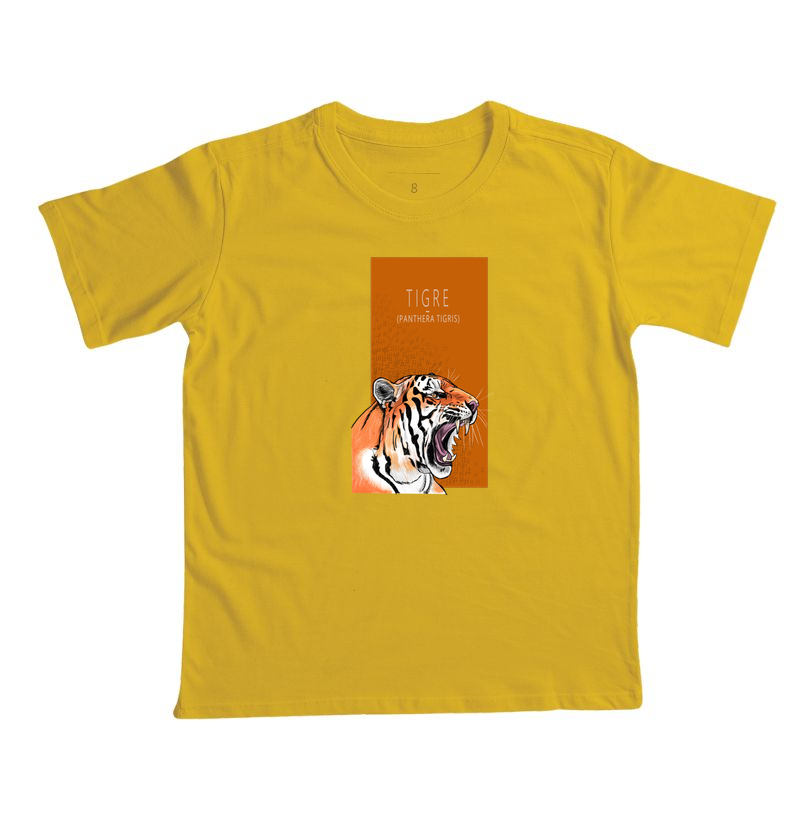 Camiseta Infantil Tigre - Imagem 6