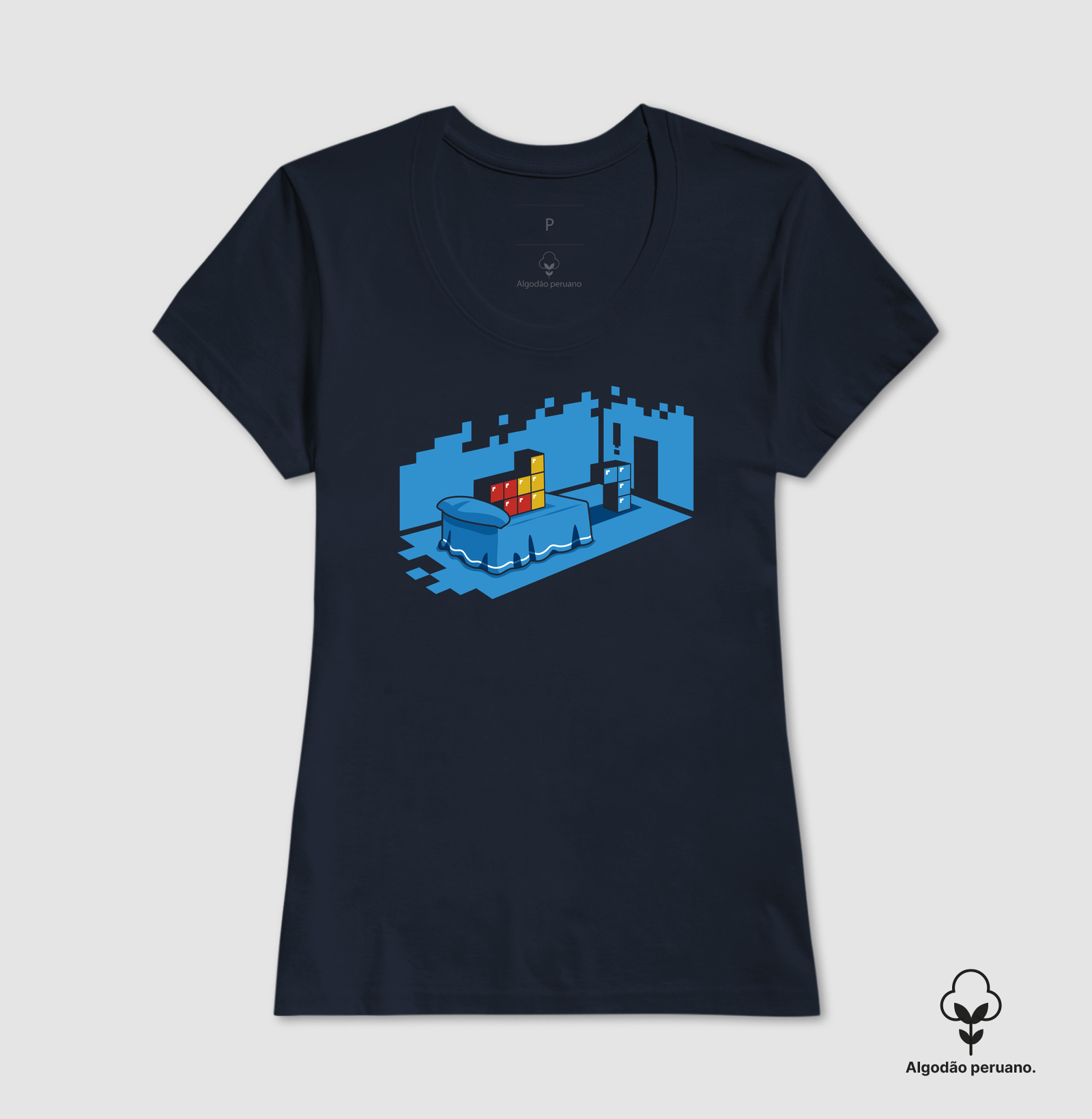 Camiseta Algodão Peruano Sextris - Imagem 5