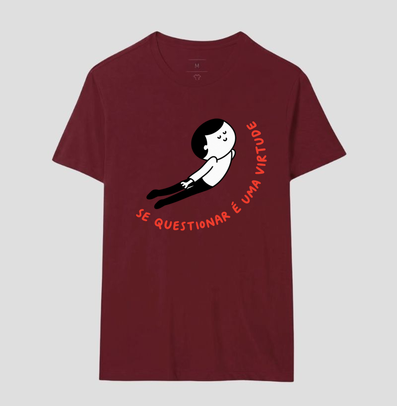 Camiseta Se Questionar É Uma Virtude (estampa G) - Imagem 14