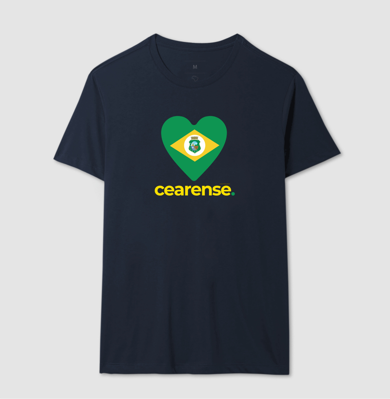 Camiseta Coração Cearense. | OxenteWear - Imagem 6