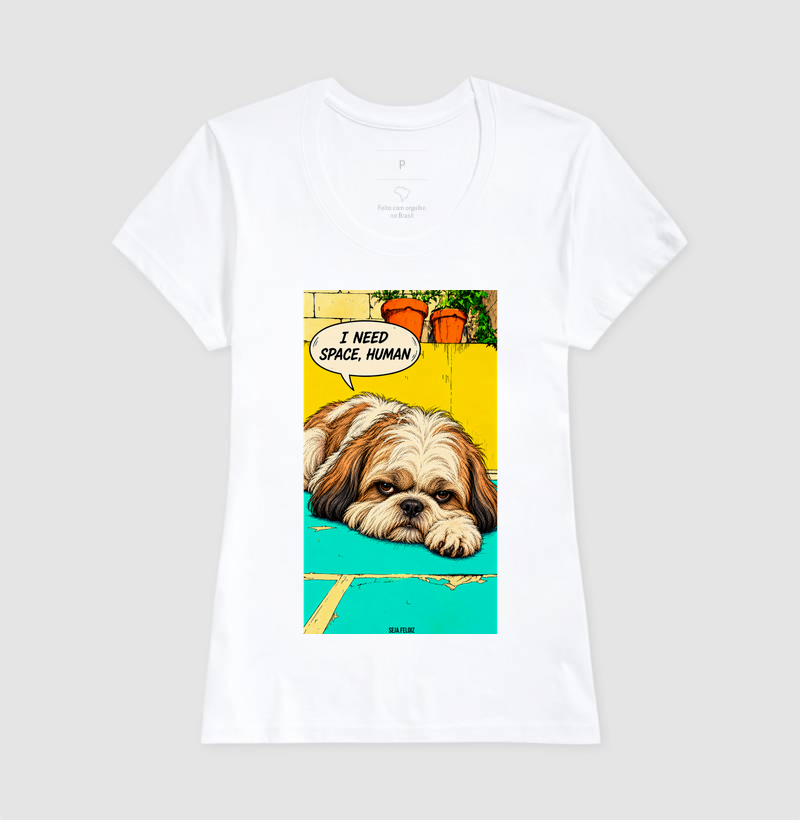 🐶💬 Shih Tzu Edition: I Need Space, Human ✨ - Imagem 5