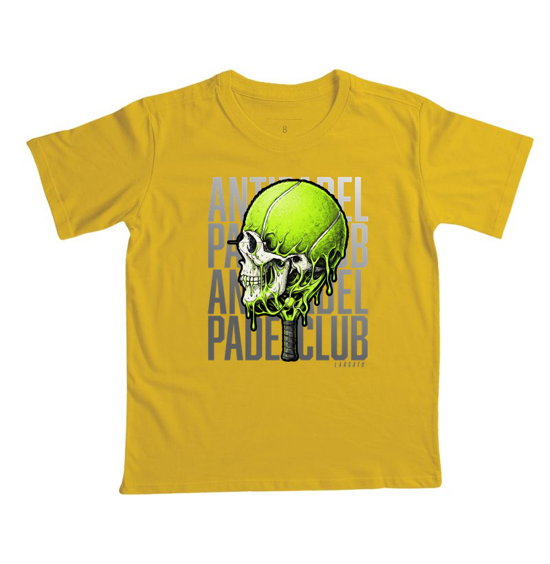 Camiseta Anti-Padel Caveira Prata - Imagem 5