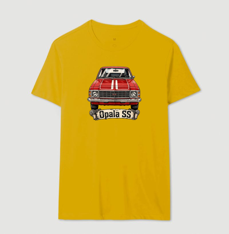 Opala SS - Vermelho com Faixas Brancas - Chevrolet Clássico Vintage - Imagem 12