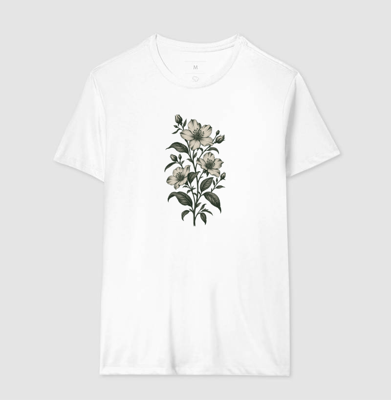 Camiseta - Flor - Imagem 4