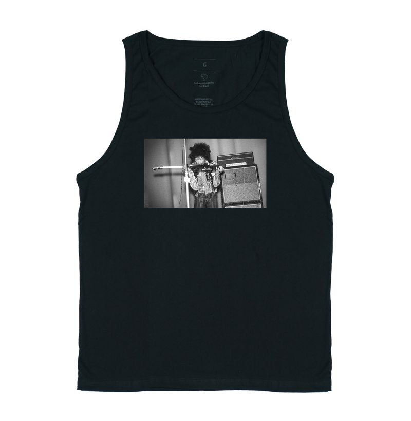 Jimi Hendrix e guitarra - 1967 - Imagem 3
