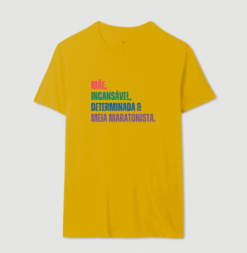 Camiseta Meia Maratona - Mãe, Incansável, Determinada e Meia Maratonista - Imagem 14