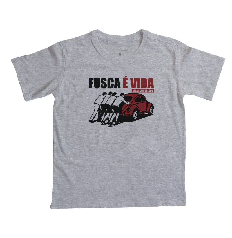 Fusca é vida | Vida sem sossego | Vermelho - Imagem 6