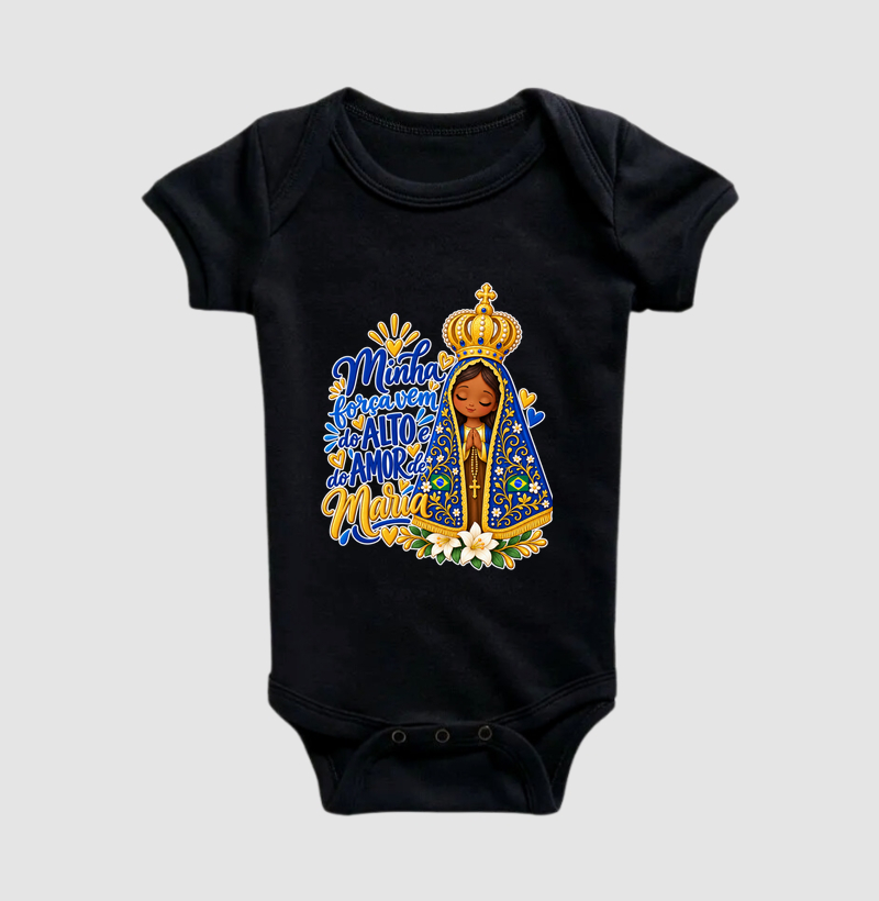 “Minha Força Vem do Alto e do Amor de Maria” | Nossa Senhora Aparecida Baby - Imagem 2