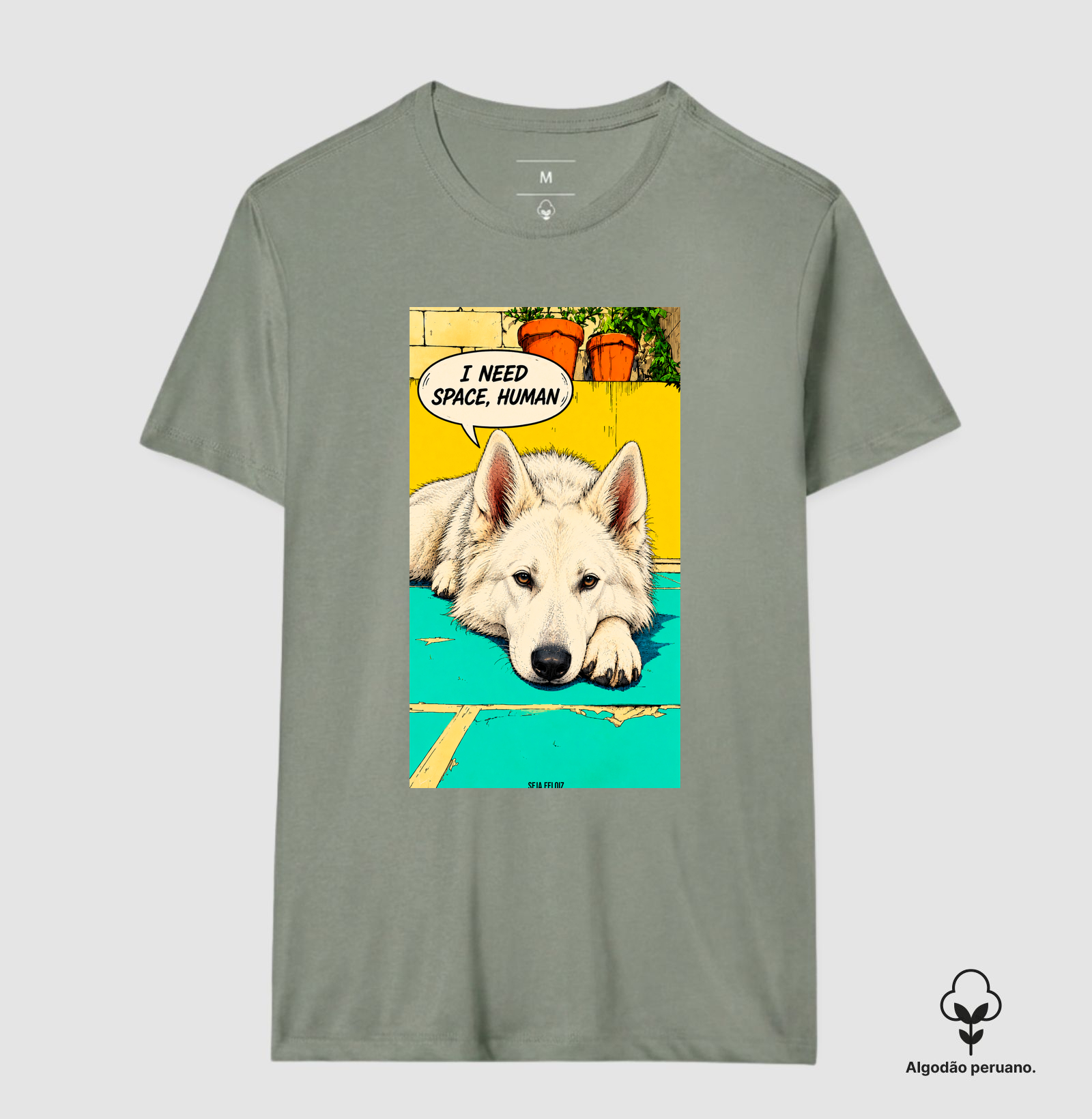 🐺💬 Pastor Canadense Edition: I Need Space, Human 🤍✨ - Imagem 3