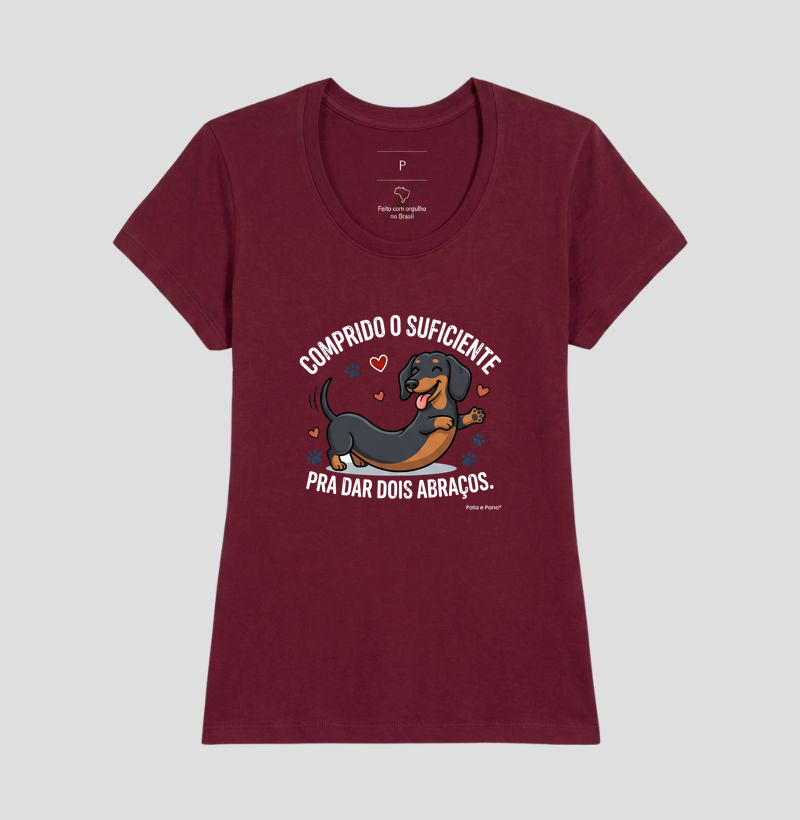 CAMISETA DACHSHUND ABRAÇOS - Imagem 19
