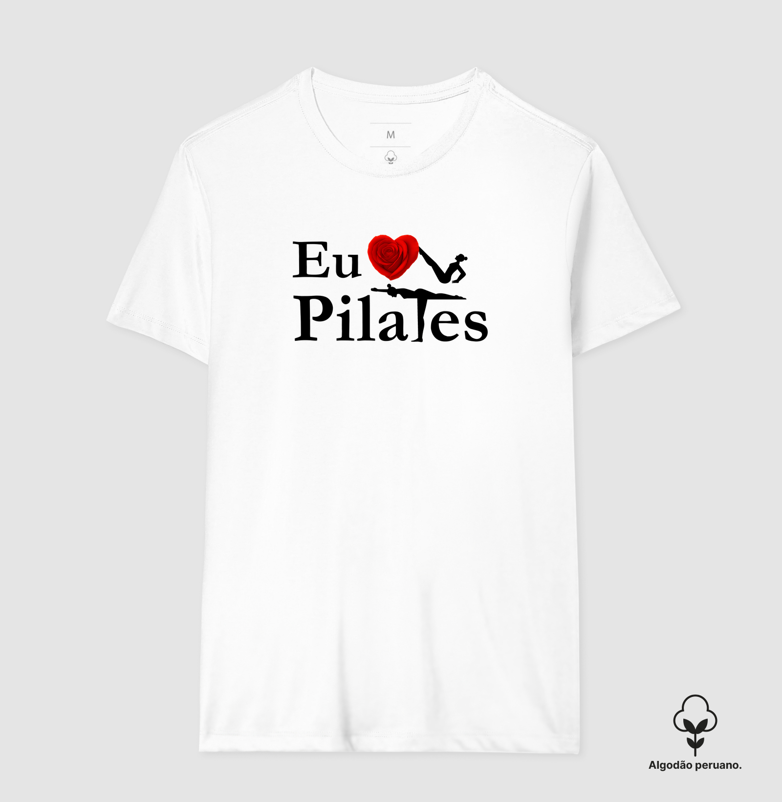 Pilates • Eu Amo (algodão peruano) - Imagem 7