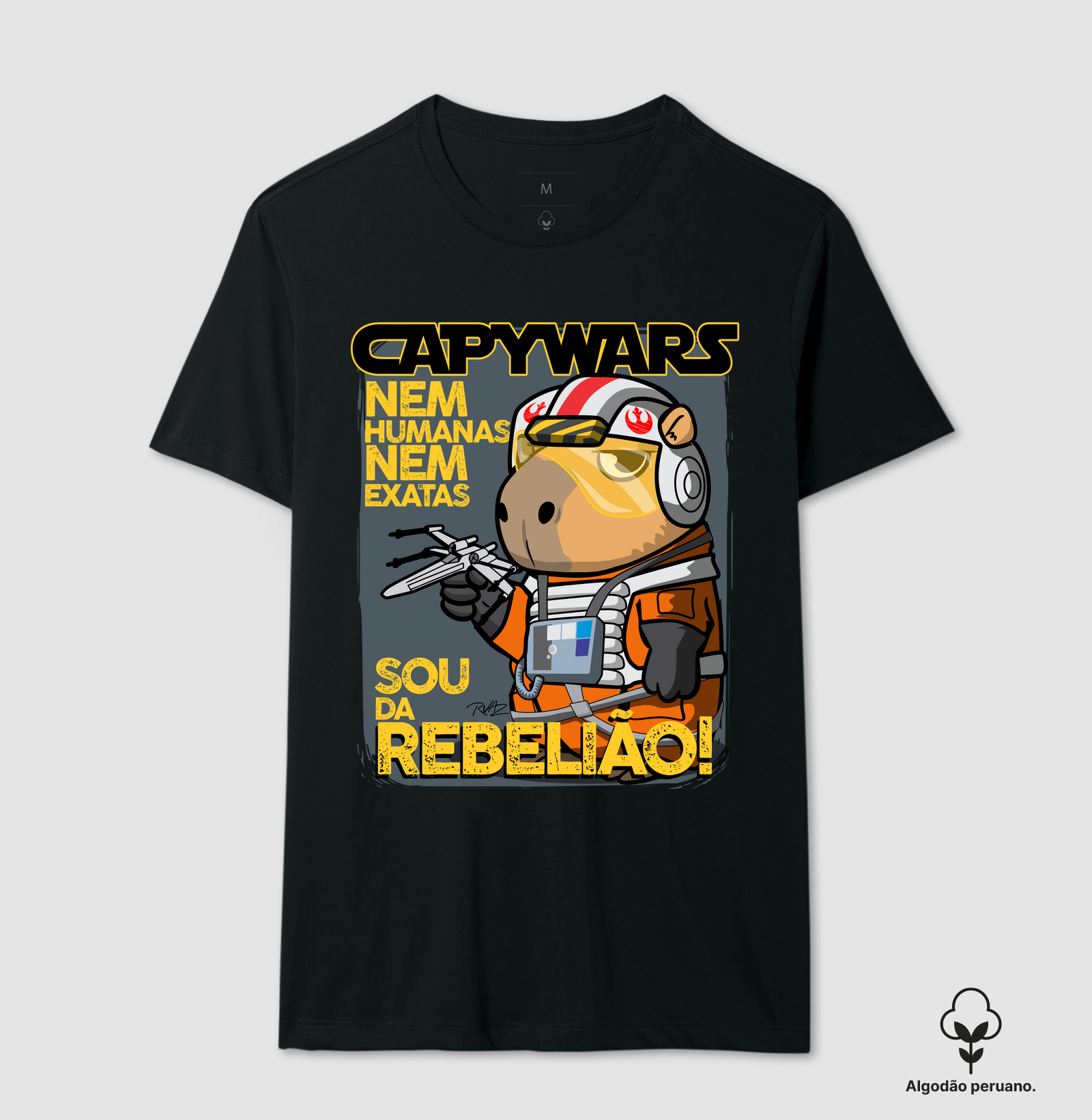 Camiseta Capivara Rebelião - Imagem 2
