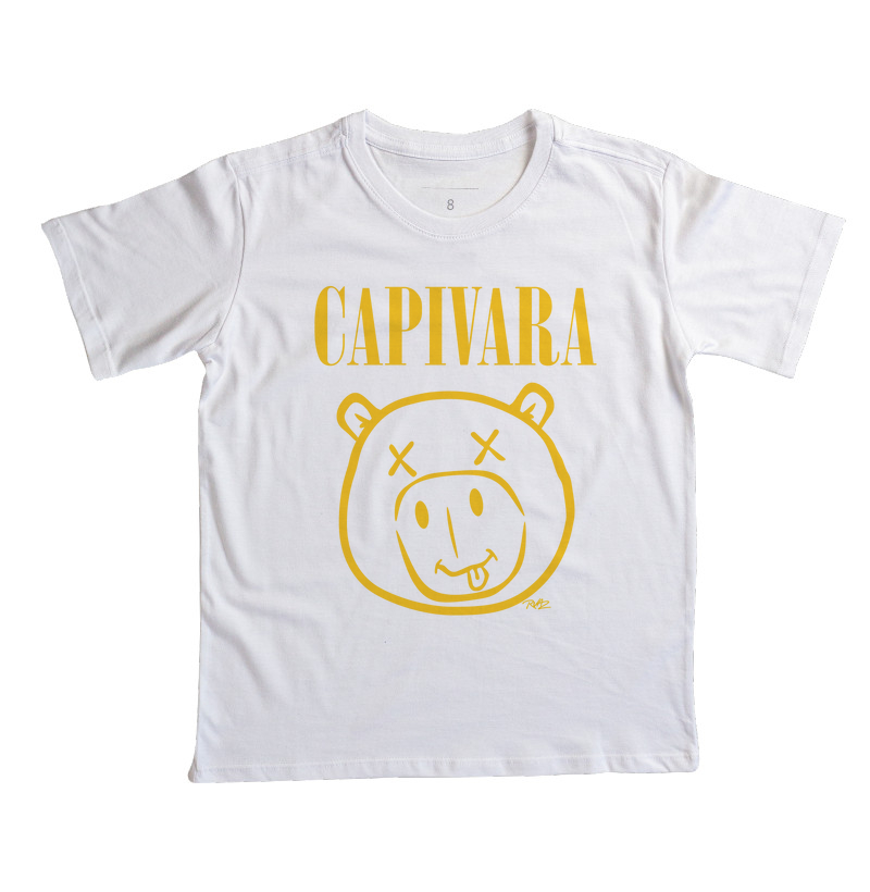 Camiseta Capivara Grunge - Imagem 3