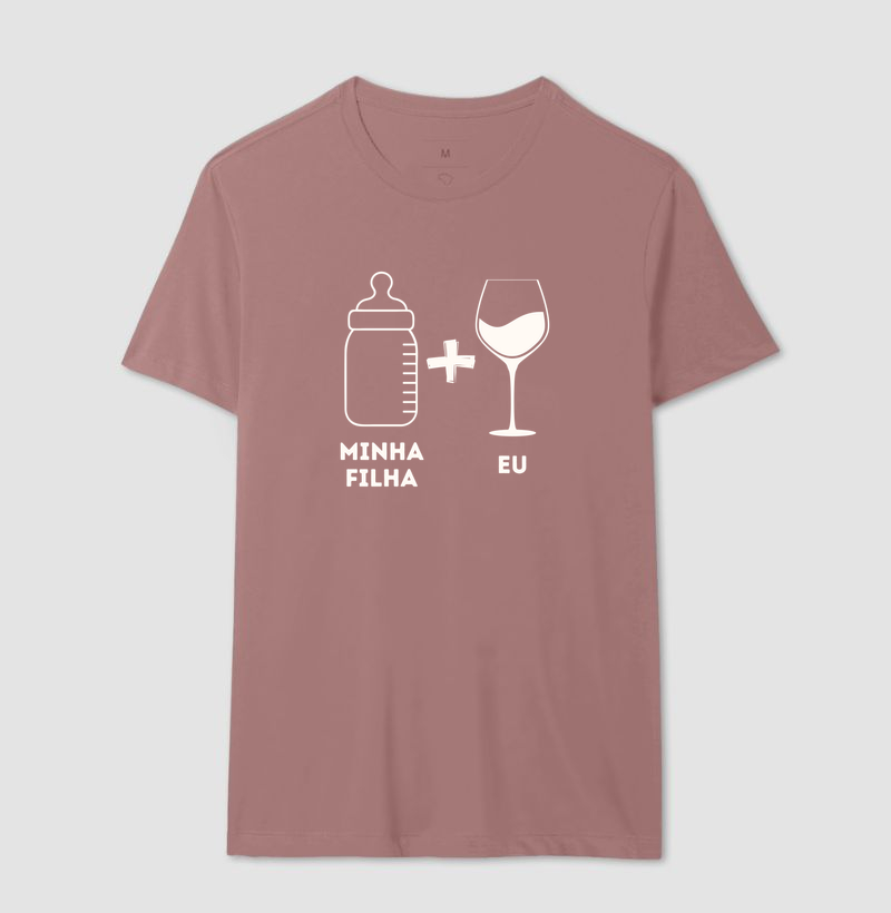 Camiseta Vinho - Eu e Minha Filha - Imagem 18