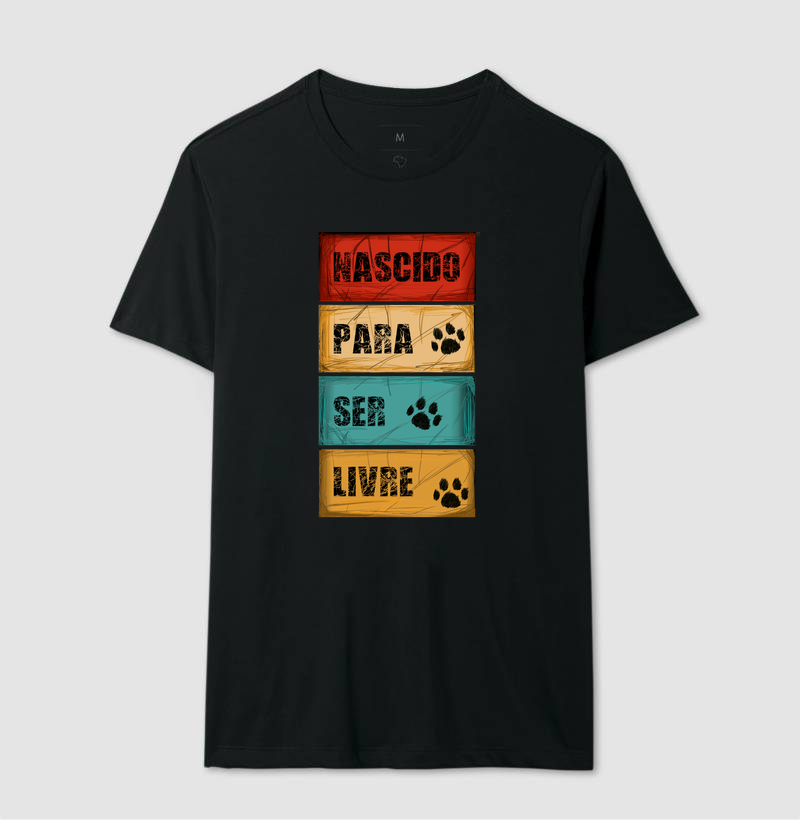 Camiseta Nascido para Ser Livre - Imagem 5