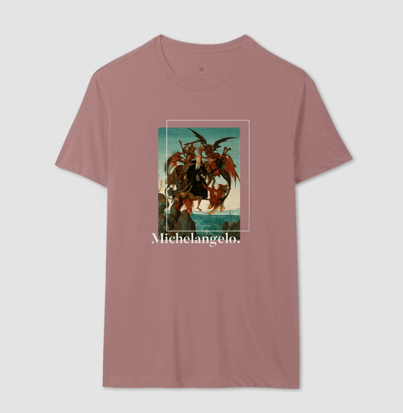 Camiseta Michelangelo Demônios  - Imagem 12