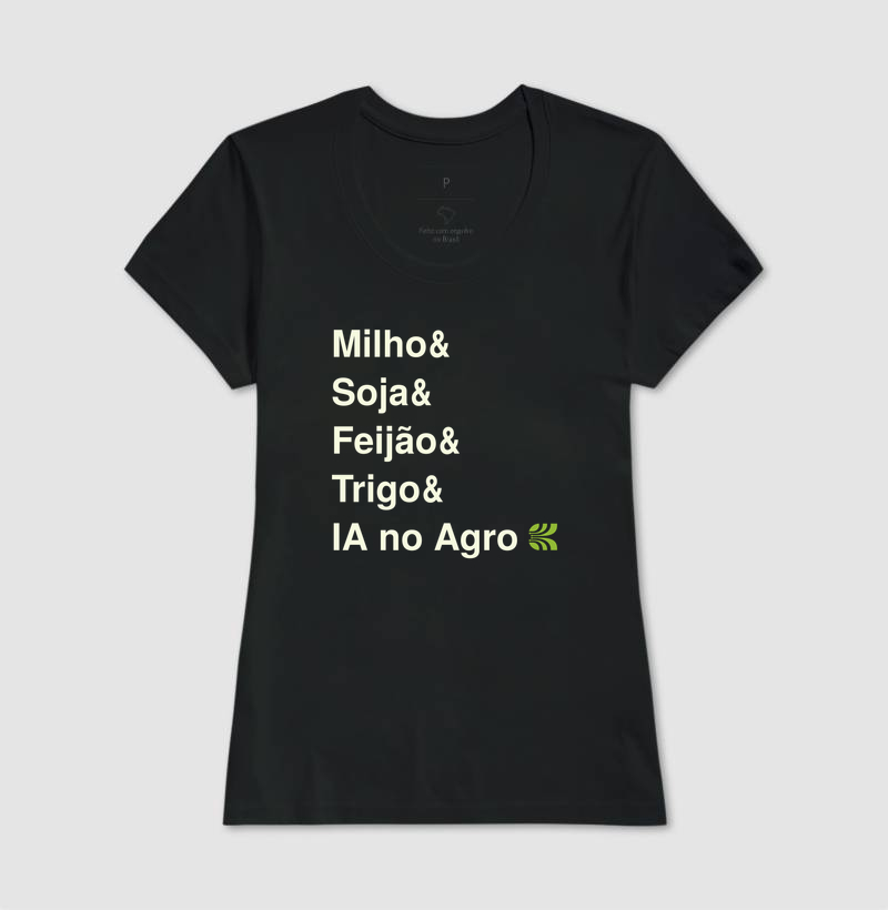 Camiseta Milho & Soja & Feijão & Trigo - Imagem 3
