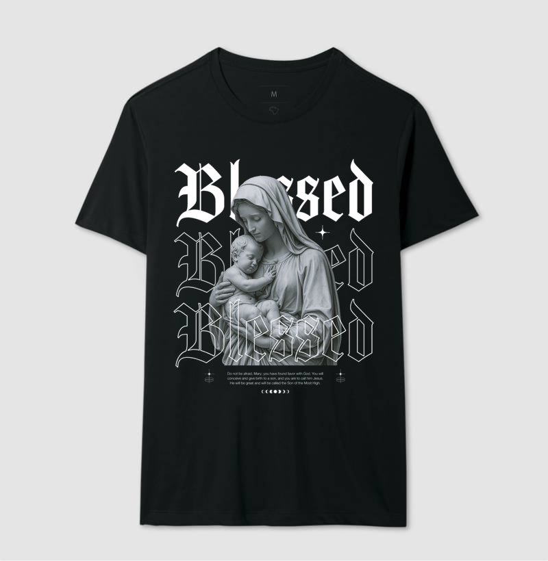 Camiseta Blessed Virgin  - Sacred Mother - Imagem 3