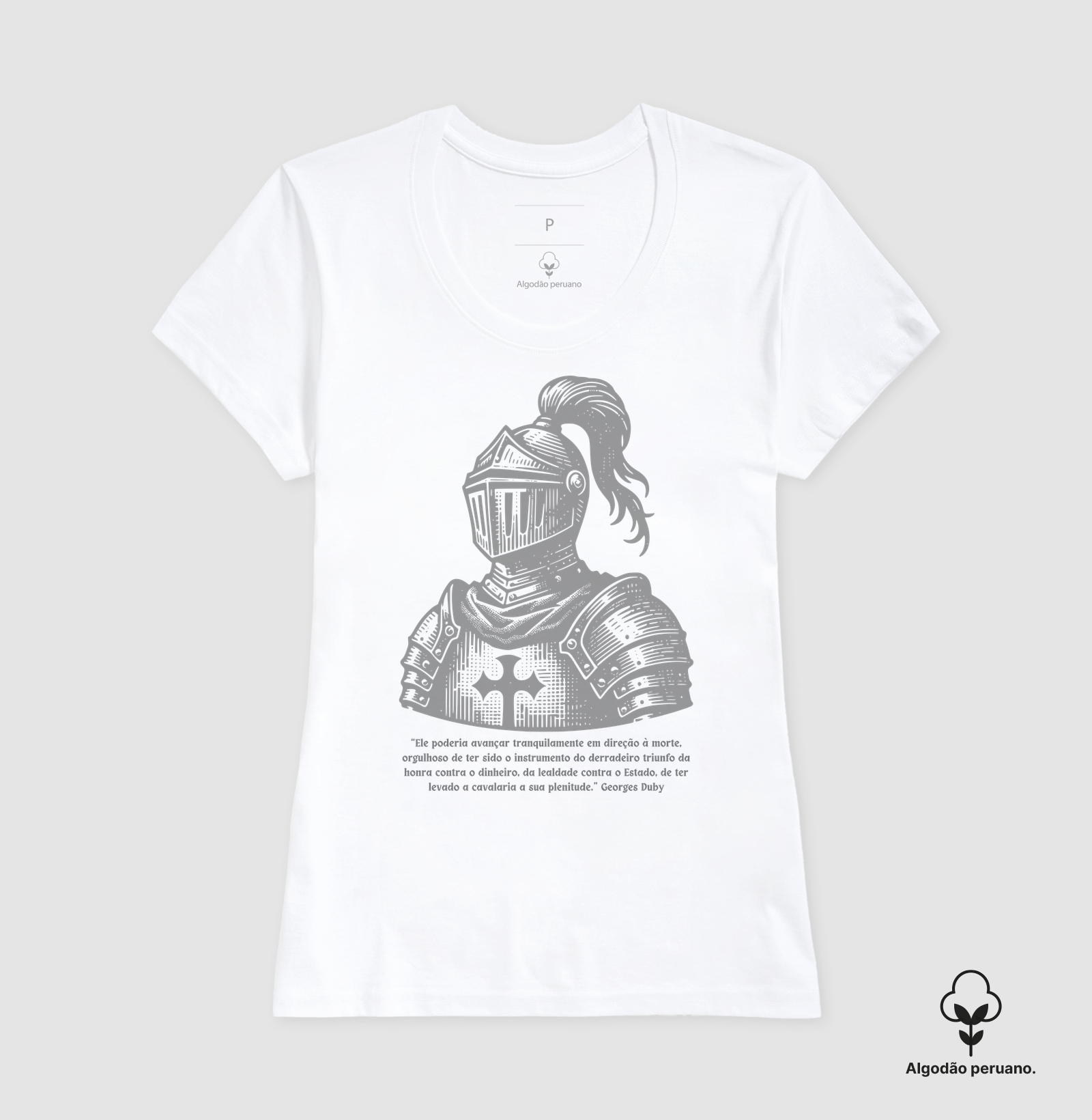 Camiseta Algodão Peruano Cavaleiro da Ordem - Imagem 10
