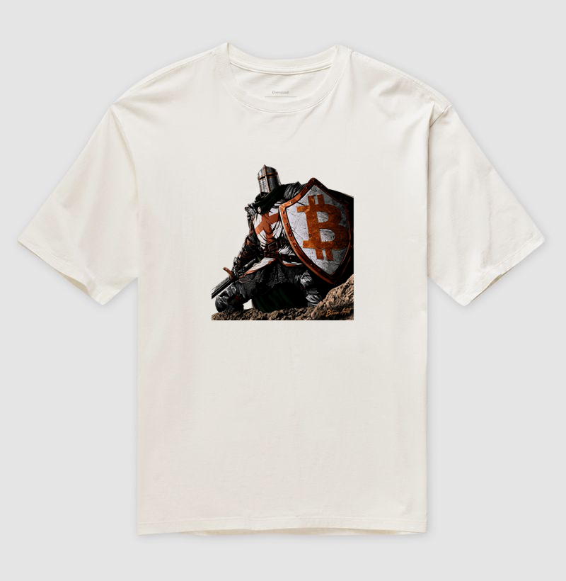 Camiseta bitcoin Cavaleiro - Imagem 4