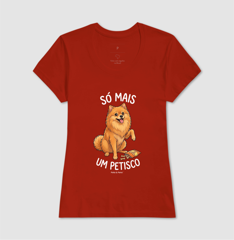 CAMISETA SPITZ ALEMÃO PETISCO - Imagem 11