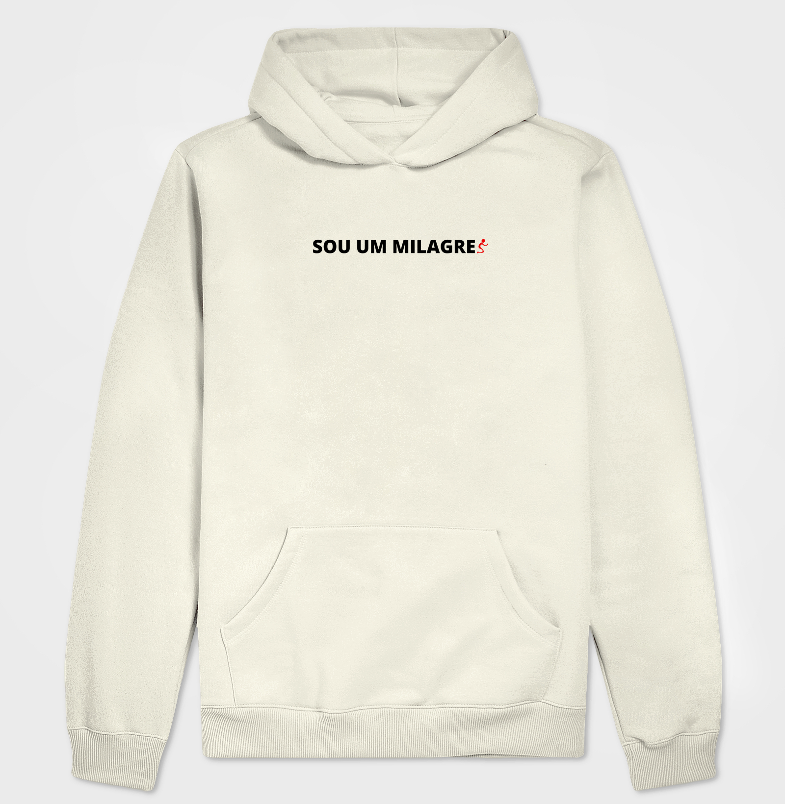 Hoodie Moletom Cristão Sou um Milagre - Imagem 3
