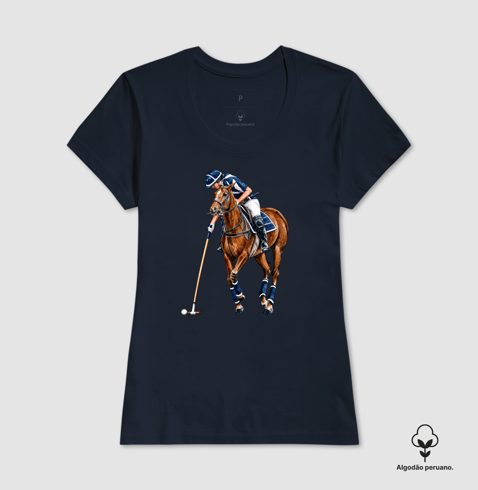 Polo - Blue&White (Castanho) - Imagem 8