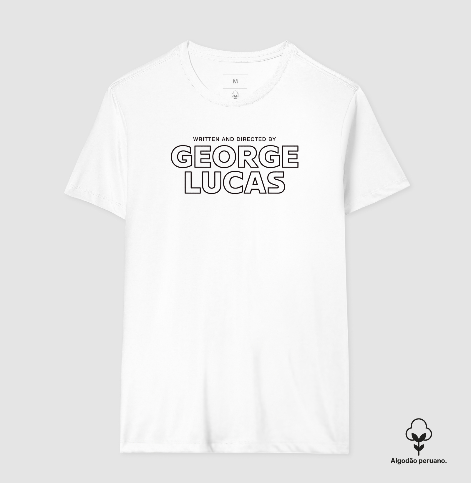 Camiseta Algodão Peruano Diretor George Lucas - Imagem 3