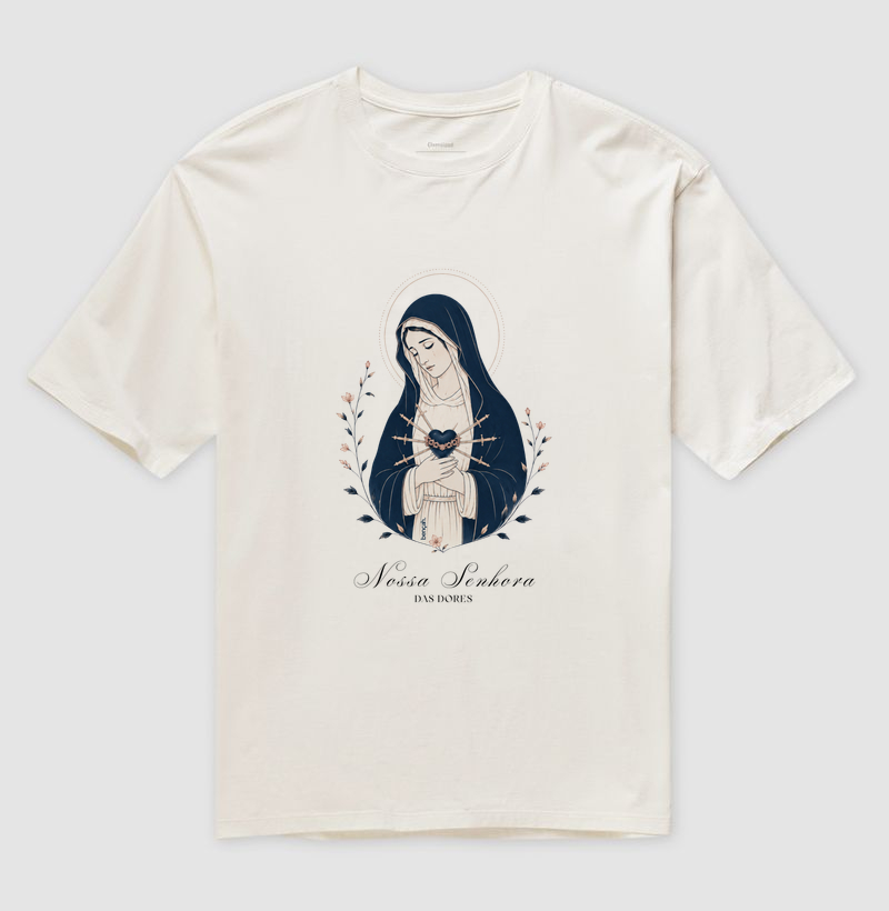 T-shirt Clássica Unissex - das Dores - Imagem 3