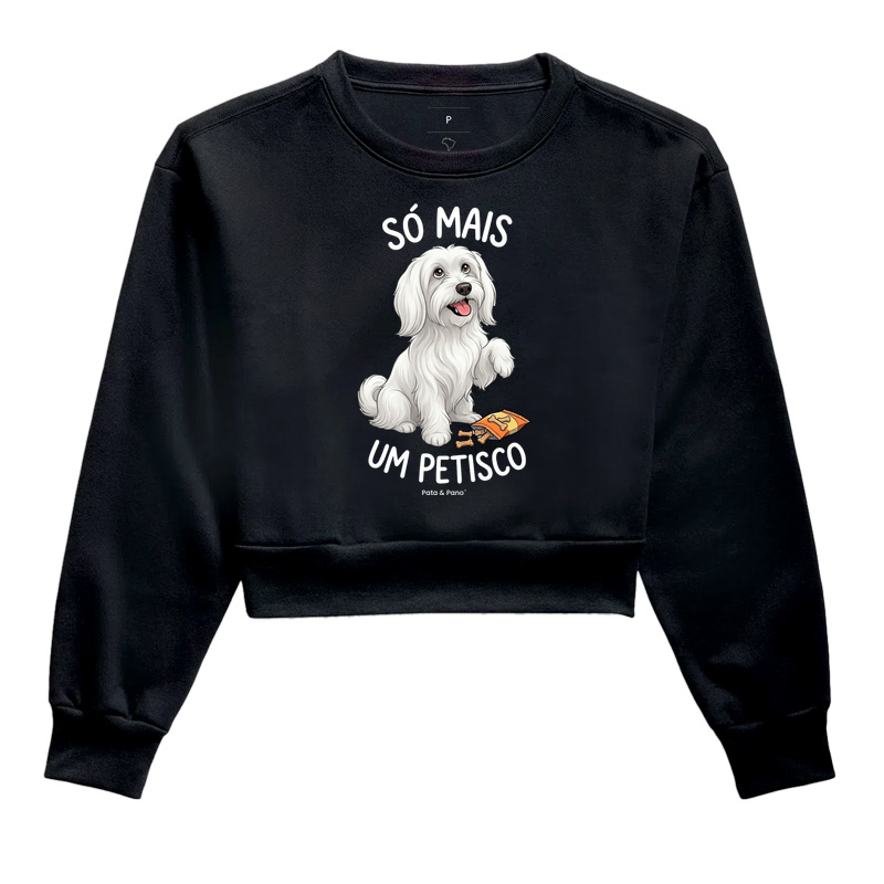 CROPPED MOLETOM MALTÊS PETISCO - Imagem 2