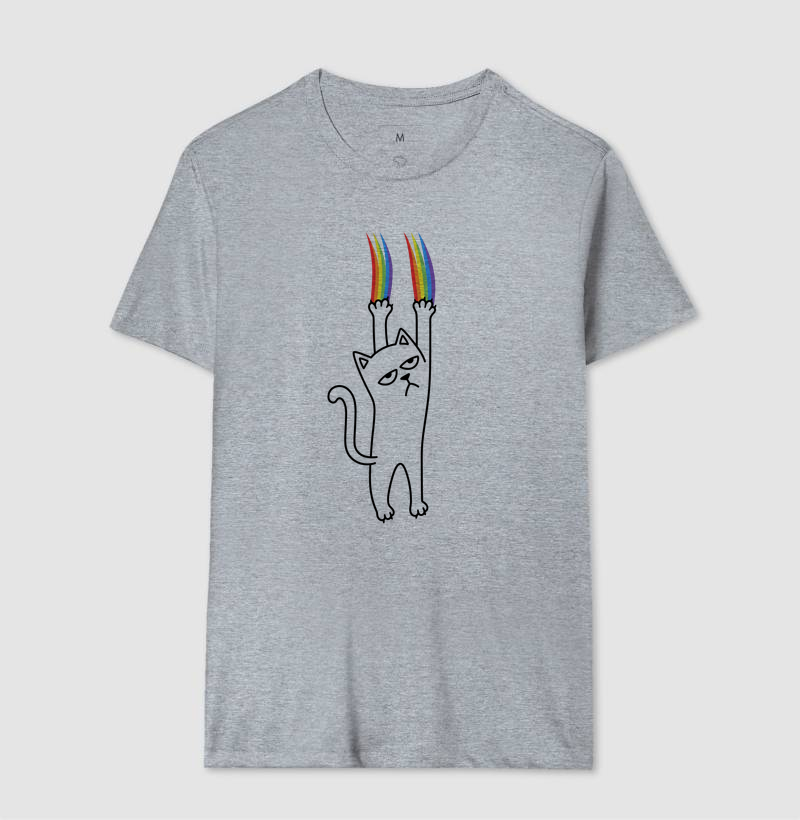 Rainbow Cat — LGBT, Orgulho Gay, Gato Queer, Humor | Ô Bicha! - Imagem 4