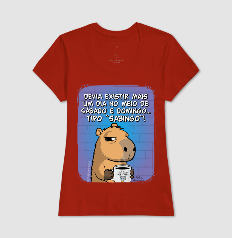 Camiseta Capivara Sabingo - Imagem 11