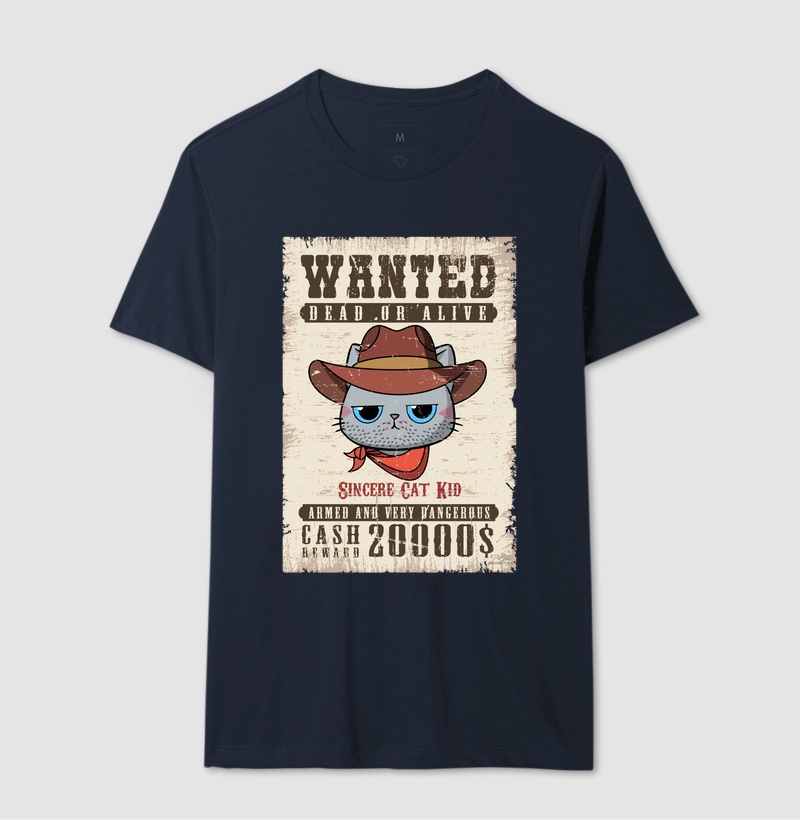 Camiseta Wanted Cat Kid - Imagem 6