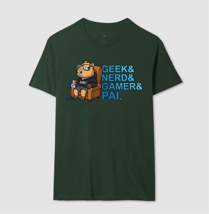 Camiseta Capivara Pai Gamer - Imagem 7