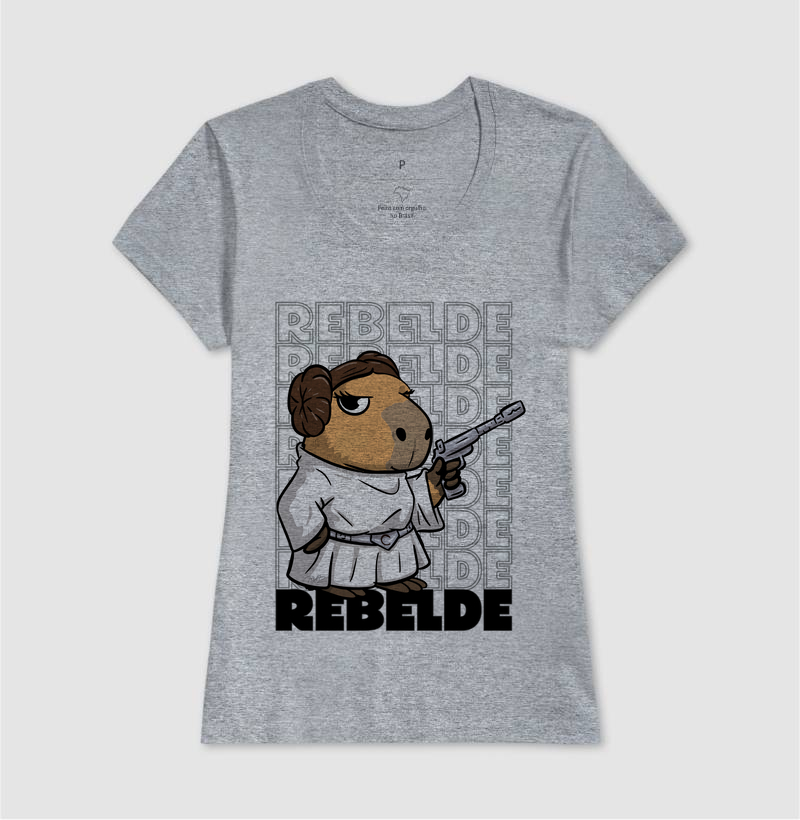 Camiseta Capivara Princesa - Imagem 9