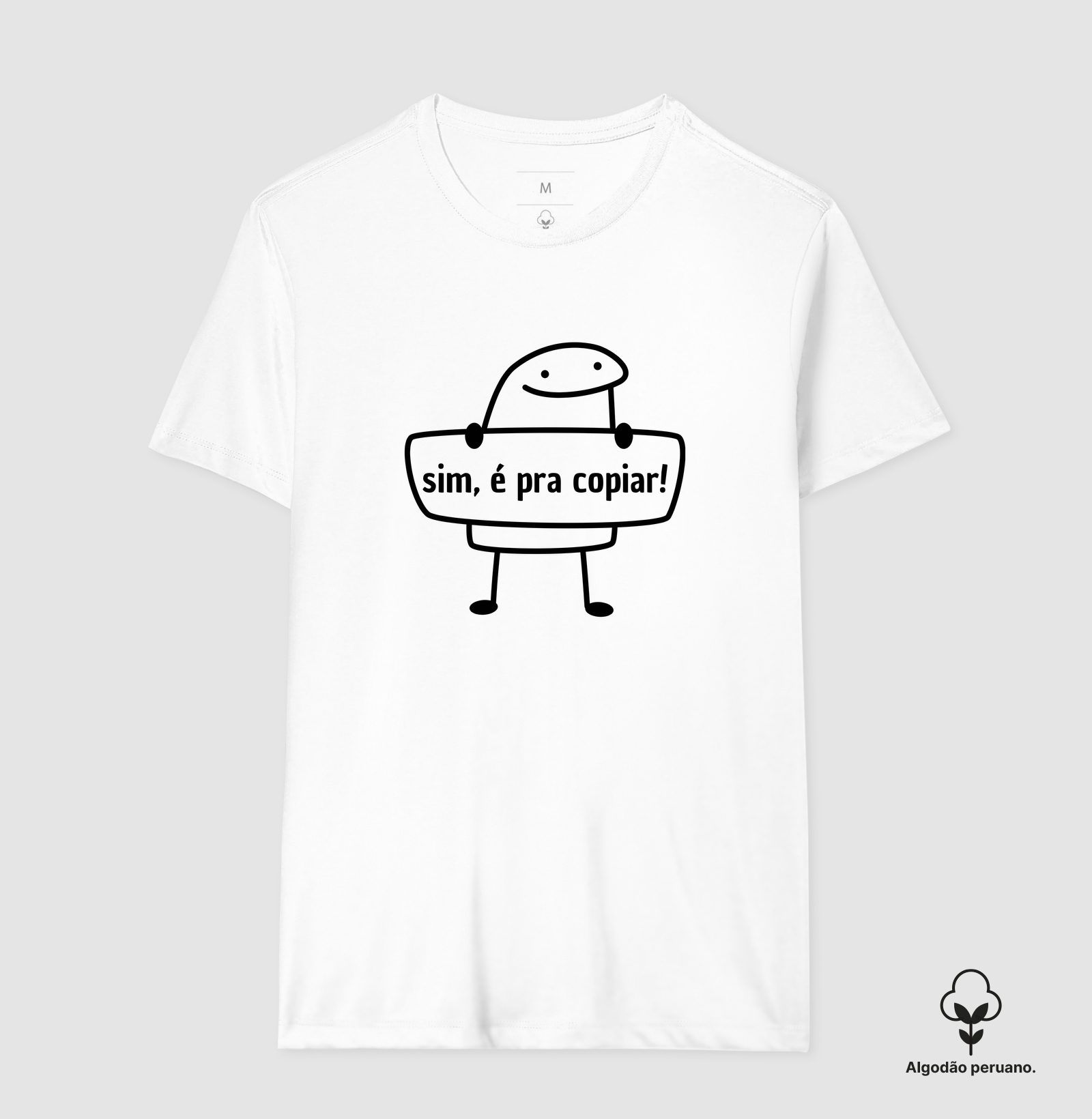  Práxis Camiseta Algodão Peruano Flork - sim, é pra copiar -