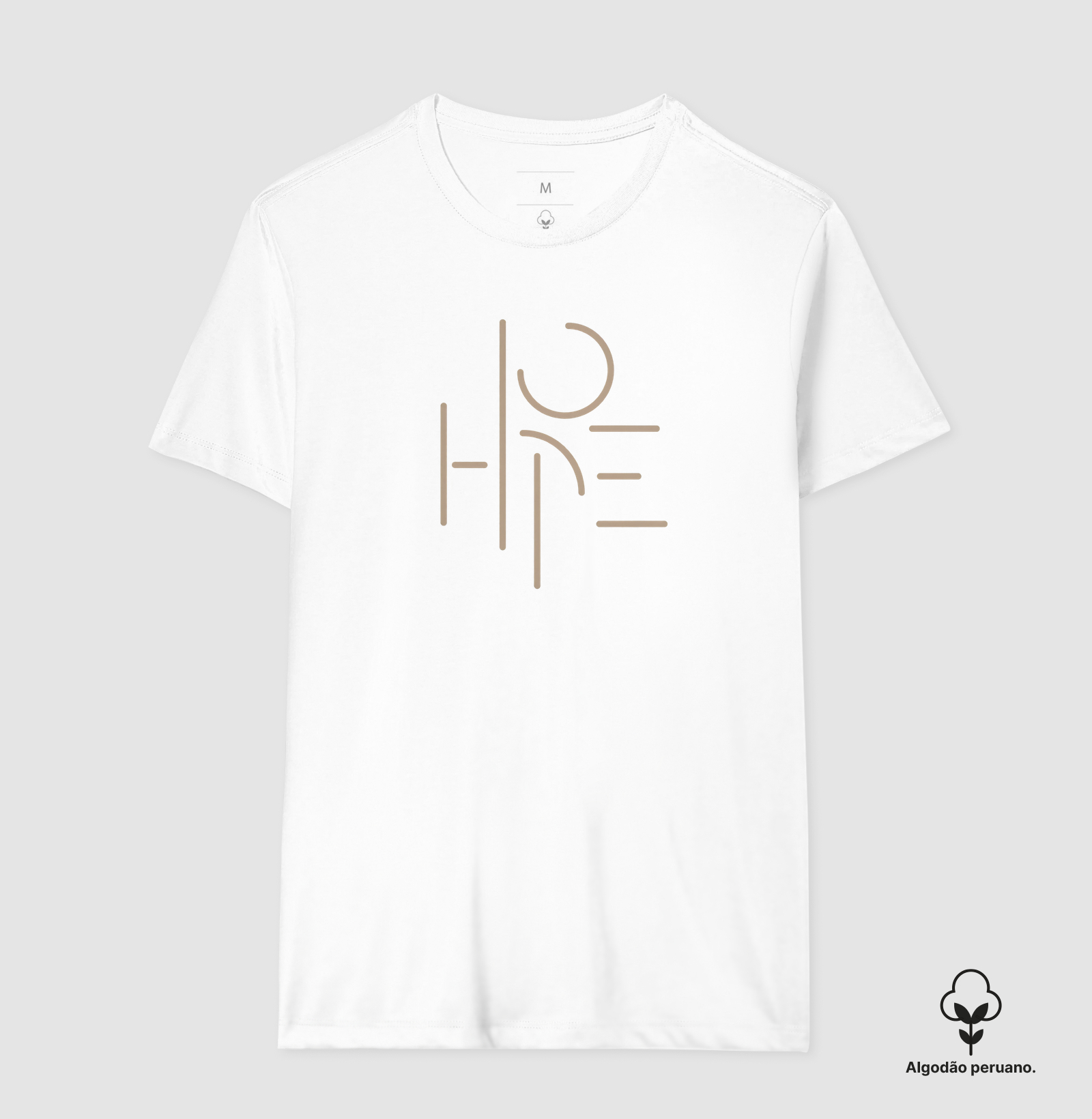 Camiseta Esperança — Algodão Peruano - Imagem 4