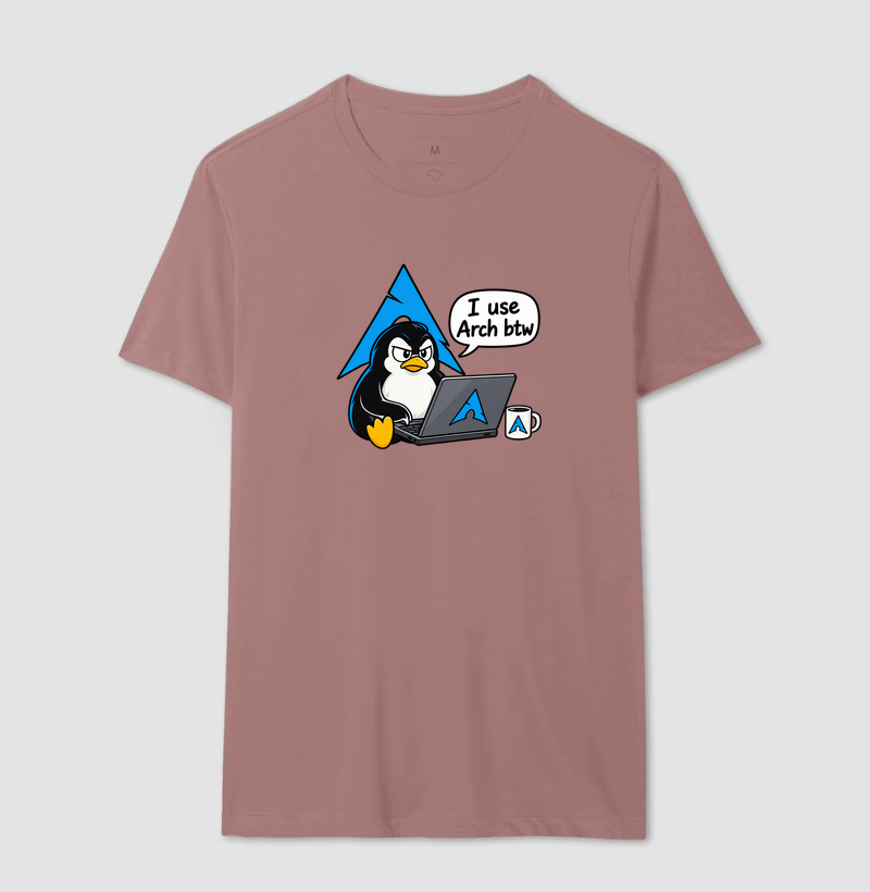 I Use Arch BTW — Pinguim Arch Edition - Imagem 12