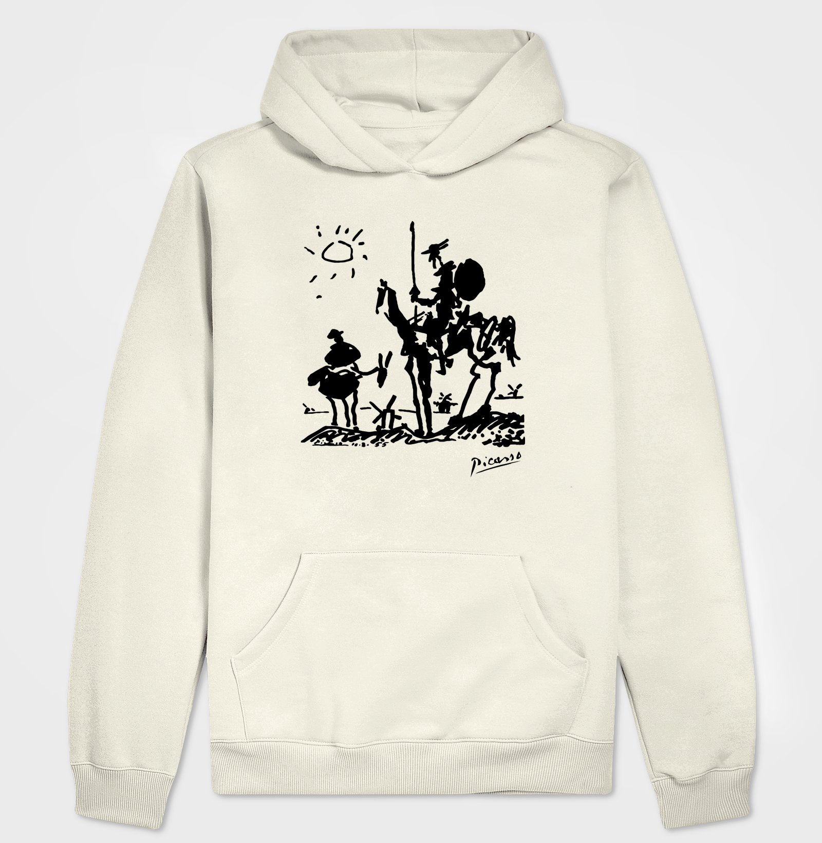 Moletom Vestindo Arte com Don Quixote 1955 | Arte e Literatura  - Imagem 2