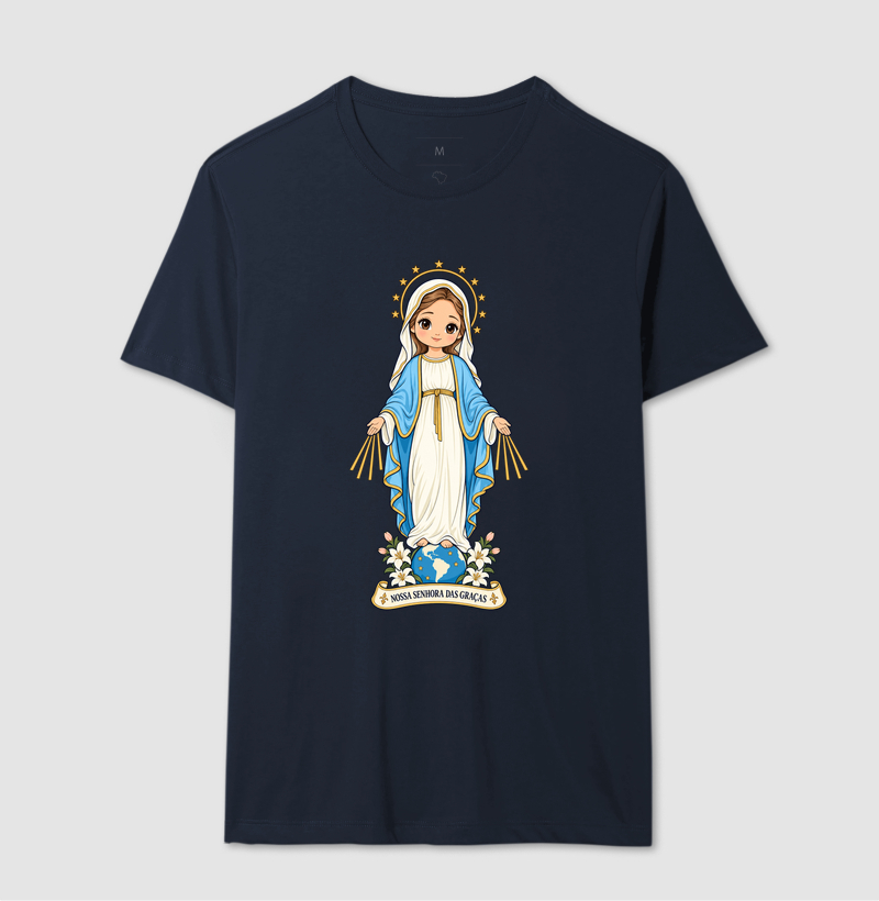 Nossa Senhora das Graças estilo chibi - Imagem 6