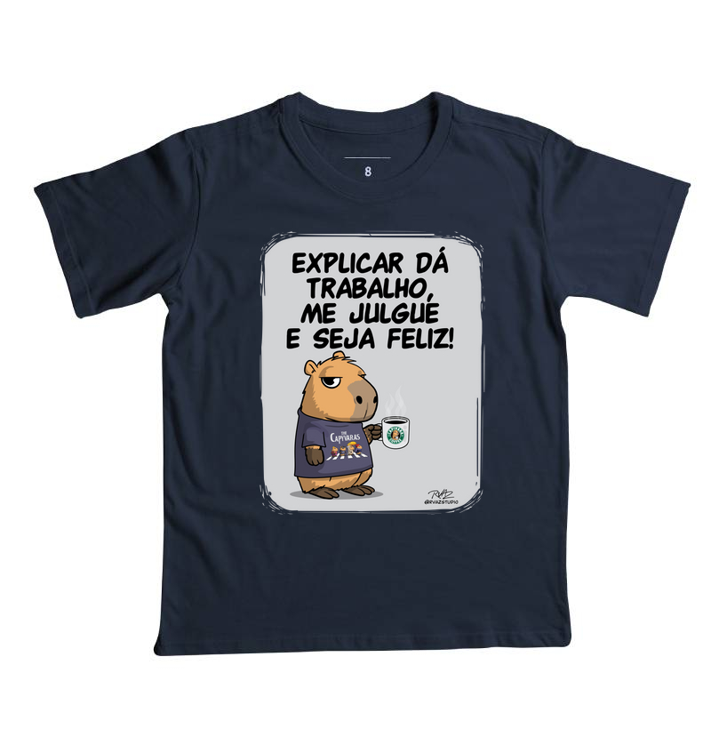 Camiseta Capivara me julgue - Imagem 5