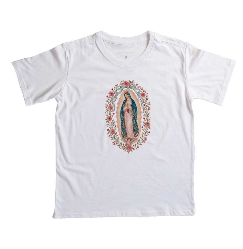 Tshirt Infantil Virgem de Guadalupe - Imagem 2